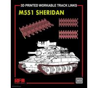 Ryefield Modello RM-3034 - 1:35 M551 Cingoli Funzionanti (Stampa 3D) - Nuovo
