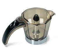 RYELDOM - Caraffa di Ricambio per Caffettiera Elettrica Alicia De'Longhi - Capacità 2/4/6 Tazze - Materiale Resistente e Impugnatura Ergonomica (4 Tazze)