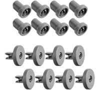 RYELDOM Kit 16 ruote per lavastoviglie compatibili con Rex compatibili con