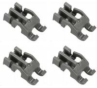 RYELDOM - Set di 4 clip per cestello lavastoviglie inferiore compatibile con Whirlpool