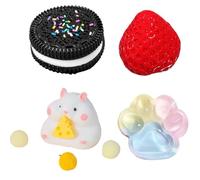 Ryfpdml Set da 4 pezzi per taba squishy per tutti (F)