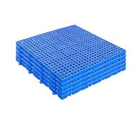 Rygcrud 5 Confezioni Pallet In Plastica Per Ambienti Umidi, Lunghezza 30, 40, 50, 60, 80, 90, 100 cm Rete Piattaforma Resistente All'umidità Per Scantinati, Garage O Ripostigli(60x60x3cm)