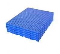 Rygcrud 5 Confezioni Pallet In Plastica Per Ambienti Umidi, Lunghezza 30, 40, 50, 60, 80, 90, 100 cm Rete Piattaforma Resistente All'umidità Per Scantinati, Garage O Ripostigli(100x80x5cm)