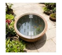 Rygcrud Coperchio Ribaltabile Coperchio per Acquario, Rotondo Coperchio per Acquario per Impedire A Pesci, Rettili E Tartarughe di Saltare Fuori, Spessore 5 mm(80cm)