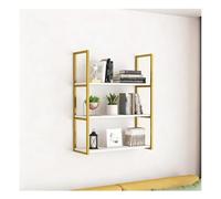 Rygcrud Librerie Per Ufficio Domestico, Mensole Sospese A Muro, Espositore Organizer Contenitore Scaffali Verticali Per Soggiorno E Camera Da Letto(60x28x104cm)