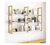 Rygcrud Librerie Per Ufficio Domestico, Mensole Sospese A Muro, Espositore Organizer Contenitore Scaffali Verticali Per Soggiorno E Camera Da Letto(160x28x104cm)