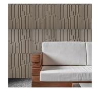 Rygcrud Pannelli Murali 3D Effetto Pietra, Decorazione per Interni Ed Esterni Cemento 120x60 Cm Pannelli in PU Alternativa alla Carta da Parati, Spessore 15 Mm, per Casa E Ufficio(Gray-c,4pcs)
