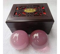 RYGHTTYT Sfere antistress per adulti Baoding Ball Cina Esercizio quotidiano Stress Relief Terapia della mano Massager Palla per la forza Fitness Palline, 45 mm (Colore:E)