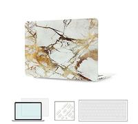 RYGOU MacBook Air 13 pollici Case 2018 Modello di rilascio: A1932, Cover rigida opaca con tastiera Skin Shield compatibile Nuovo 13''MacBook Air con Retina Touch ID
