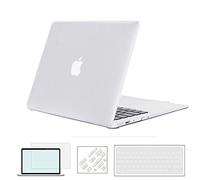 RYGOU Sottile in plastica Dura Shell Snap-on Case Keyboard Cover Screen Protector per MacBook Air 13 Pollici (Modelli: A1369 e A1466)