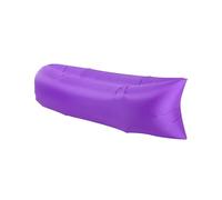 Ryhapm Divano gonfiabile da esterno, sacco a pelo gonfiabile, pieghevole, letto da campeggio, materasso ad aria, attrezzatura da campeggio (viola)