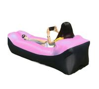 Ryhapm Trend Outdoor Products, sacco a pelo gonfiabile per divano letto, poltrona da spiaggia, 230 x 70 cm, colore: rosa