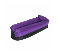 Ryhapm Trend Outdoor Products, sacco a pelo gonfiabile per divano letto, poltrona da spiaggia, 230 x 70 cm (viola)