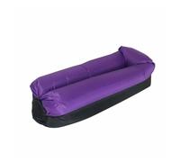 Ryhapm Trend Outdoor Products, sacco a pelo gonfiabile per divano letto, poltrona da spiaggia, 240 x 70 cm (viola)