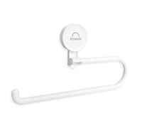 RYHHH Portarotolo Da Cucina, Porta Carta Da Cucina, Portarotolo Da Cucina Da Parete Con Ventosa, Senza Trapano, Accessori Cucina Per Cucina, Bagno, Sotto Armadietto (Bianco)