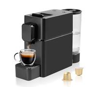 RYing Macchina Caffè, Sistema Capsule, Pressione Pompa 19 Bar,Serbatoio 0.85L, Machina Caffe,in Oferta 2 Formati in Tazza,Nero
