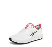 Ryka Sneaker Court Agility Donna, Bianco/Rosa Popstar, 41 EU