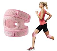 Rylae Tutore Ginocchio, Ginocchiera Ortopedica Regolabile, Tutore Ginocchio Sportivi, Ginocchiera Stabilizzante di Supporto per Uomo e Donne,per Corsa, Lesioni al Menisco, Infortunio Sportivo (Rosa)