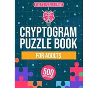 Rylee Cliffman Cryptograms Puzzle Book For Adults (Tascabile)