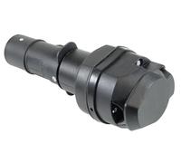 Ryme Automotive Convertitore di Tensione 13P 12V a 7P 24V | Adattatore per rimorchio 13P/12V ISO 11446 a Veicolo 7P/24V ISO 1185 | Connessione sicura e Resistente