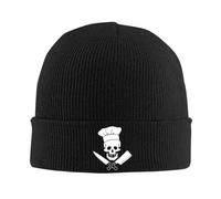 RYMHSKYBC Cappello con Cappuccio a Coltello Teschio con Motivo Buffy Winter cap per Uomini Donne Tiepino Nero Caldo a Maglia Regalo Lavabile a Mano per Il Freddo