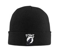 RYMHSKYBC F-CAW-F Black Bird Buffy Meme Cappelli a Cappuccio a Maglia Cappello da Uomo Donne Cappelli Elastici Vintage Cappellini Invernali a Stampa da Palestra