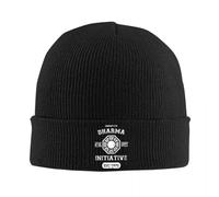 RYMHSKYBC Iniziativa Dharma Dipartimento Atletico Cappello a Maglia, Berretto, Cappello Invernale Caldo Nuovo Programma TV Lost cap, Uomini Donne Regali