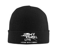 RYMHSKYBC Jimmy Kimmel Live Stand con Kimmel Cappelli a Cappello Cuffia Cuffie Autunno-Inverno Stampati Skullies Beanies Street Y2K Uomini Donne Soft cap