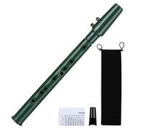 RynoPulse Mini sassofono portatile, nero, tascabile, per principianti, strumento a fiato da viaggio, accessori musicali