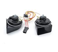 Rynplex 1 set clacson a lumaca 12V 125db automatico a doppio tono impermeabile ad alto volume, for Hyundai, MK3 MK4 MK5 2009-2015 Sostituzione del clacson per lumaca per auto