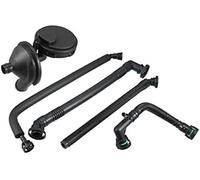 Rynplex 1 set valvola di sfiato del basamento motore in PVC, for X3 Z3 Z4 320i 530i 330xi 325Ci 325xi 525i 325i 2000-2006 11617501566 11157532649 11617504535 1161750 Kit valvola di sfiato del basament