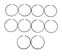 Rynplex 10 Pezzi/Lotto Anello pistone 50 mm x 1,5, for Husqvarna 268 268XP 268K 66 266 371 372, for Parti Motosega 038 SW FB 044 MS440 Anello del pistone della Motosega