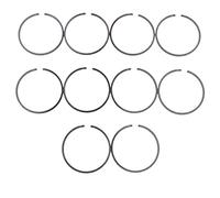 Rynplex 10 pz/Lotto 46mm X 1.2mm Fasce Elastiche, for 034 Vecchio Modello MS191T MS340 MS280 Motosega Parte 1125 3003 Anello del pistone della Motosega