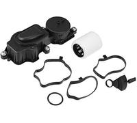 Rynplex 11127799367 Kit valvola di sfiato dell'olio del basamento, for 1 3 5 X3 Series 1998-2013 Sfiato del blocco motore1 set Kit valvola di sfiato del basamento