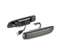 Rynplex 2 pezzi che scorre la lampada del ripetitore laterale, luce dinamica, indicatore di direzione, indicatori, for, E46 3er Limousine Coupé Compact Cabriolet Spia luminosa per auto