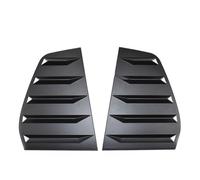 Rynplex 2 pezzi di copertura for otturatore del lunotto posteriore dell'auto, for VW, for Golf 6, for Golf 7, for Golf 7.5, for Golf 8 MK7 7.5 8 GTI GTD R Finestra feritoia Side Vent Trim Copertura pe