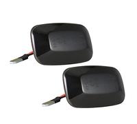 Rynplex 2 pezzi di indicatori direzione dinamici luci posizione laterali 12V che scorre luce parafango ripetitore laterale, for TOYOTA, Landcruiser 70 80 100 Series 1998-2007 Spia luminosa per auto