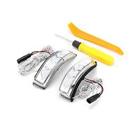 Rynplex 2 pezzi di segnale svolta dinamico for auto, specchietto retrovisore laterale, luci a colori, for TOYOTA, Camry, for Corolla, Yaris C-HR Vios 2012-2019 Spia luminosa per auto(White)