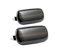 Rynplex 2 pezzi Dinamica Indicatore Laterale Sequenziale Lampeggiante Luce di Segnale Girata, for, A3 S3 8P A4 S4 RS4 B6 B7 B8 A6 S6 RS6 2002-2005 Spia luminosa per auto(Flowing water)