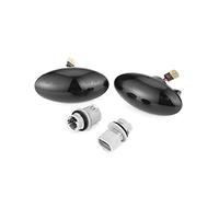 Rynplex 2 pezzi Dinamico Indicatore laterale di direzione Sequenziale Lampeggiante ambra, for Suzuki, for Swift, Jimmy Vitara SX4 Alto 2008-2013 Spia luminosa per auto(Flowing water 1)