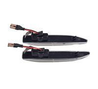 Rynplex 2 pezzi Indicatore di posizione laterale dinamico direzione Serie 7 E65 E66 E67 E68 2001 2002 2003 2004 2005 2006 2007 2008 Spia luminosa per auto(Dynamic Crystal)