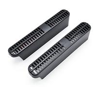 Rynplex 2 pezzi sotto, for sedile, pavimento posteriore riscaldatore A/C 2013-2017 aria condizionata condotto sfiato copertura griglia griglia, for Accord, 2014 2015 2016 Copertura per bocchette di ve