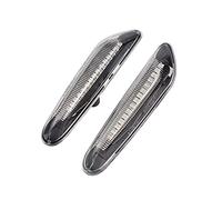 Rynplex 2 pz Fumo Indicatore Laterale Luce Acqua Che Scorre Indicatori di direzione, for, E90 E91 E92 E93 E60 E81 E82 E61 2004-2013 Spia luminosa per auto(Dynamic Crystal B)