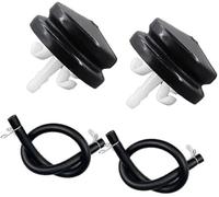 Rynplex 2 Set Corpo Pompa Primer Compatibile con Toro Snow Commander 2002 2005 38600 38601 38602 38603 CCR-2017 CCR-2400 CCR-2450 spazzaneve 38587 Kit di ricostruzione del Motore