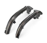 Rynplex 2Pcs 3 Series Rearview Mirror Streamer Light Turn Signal Smoked Shell Lamp, for, G20 G28 G21 G2X 2019 On Spia luminosa per auto
