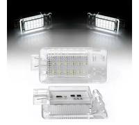 Rynplex 2PCS, for VOLVO, XC90 V70 V50 S60 S80 S40 C30 XC70 C70 LED di cortesia bagagliaio bagagliaio luce di avvio vano piedi benvenuto porta lampada senza errori Illuminazione del vano piedi del veic