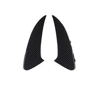Rynplex 2x Auto Paraurti Posteriore Spoiler Ala Laterale Canard, for Mercedes-Benz, for CLA Classe Sport C118 CLA200 CLA220 CLA250 CLA45 AMG 2020+ Spoiler per lunotto posteriore(Carbon Look)