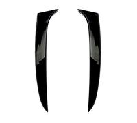 Rynplex 2x Decorazione della copertura del rivestimento dell'ala laterale dello spoiler del lunotto posteriore dell'auto in ABS, for Sportage R 2011 2012 2013 2014 2015 Spoiler per lunotto posteriore