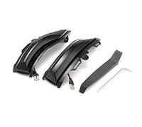 Rynplex 2X INDICATORI for SPECCHIETTI ANTERIORI LATERALI DINAMICI LUCE Streamer dinamico Luci for auto Luce laterale gialla for, for Ford, Fiesta, MK8 2019-2022 Spia luminosa per auto