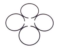 Rynplex 4 Pezzi/Lotto Anelli pistone 45 mm x 1,2, for Motosega Husqvarna 353 350 Parte 537253002 Anello del pistone della Motosega